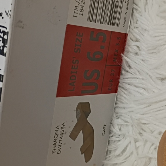 DV Dolce Vita Sharona Cafe Women's Sz 6.5 Sandals 🆕 - Picture 3 of 7